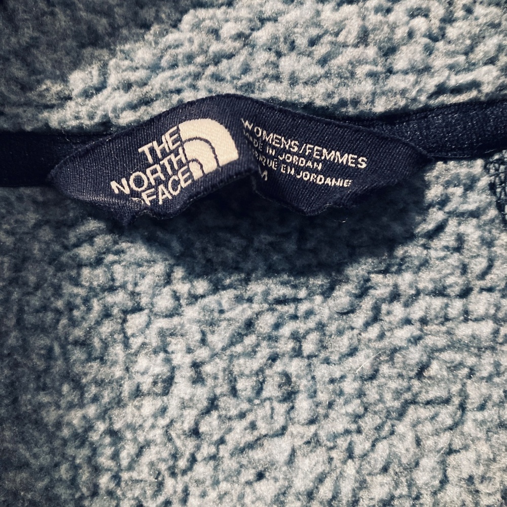 The North Face Crescent Sunset Full-Zip Fleece Jacket in Blue- Size M - Picture 3 of 6